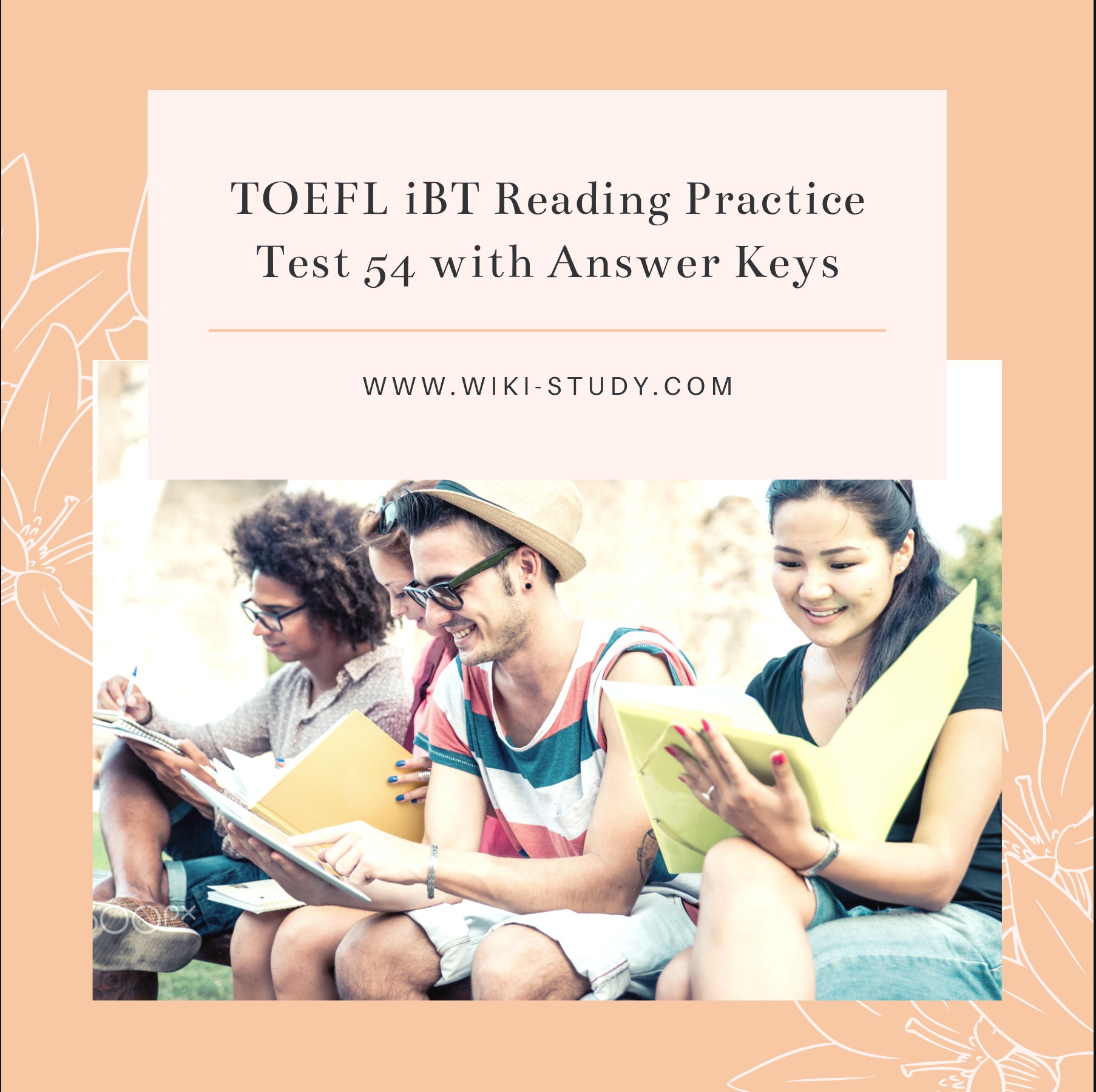 TOEFL iBT Reading Practice Test 54 with Answer Keys