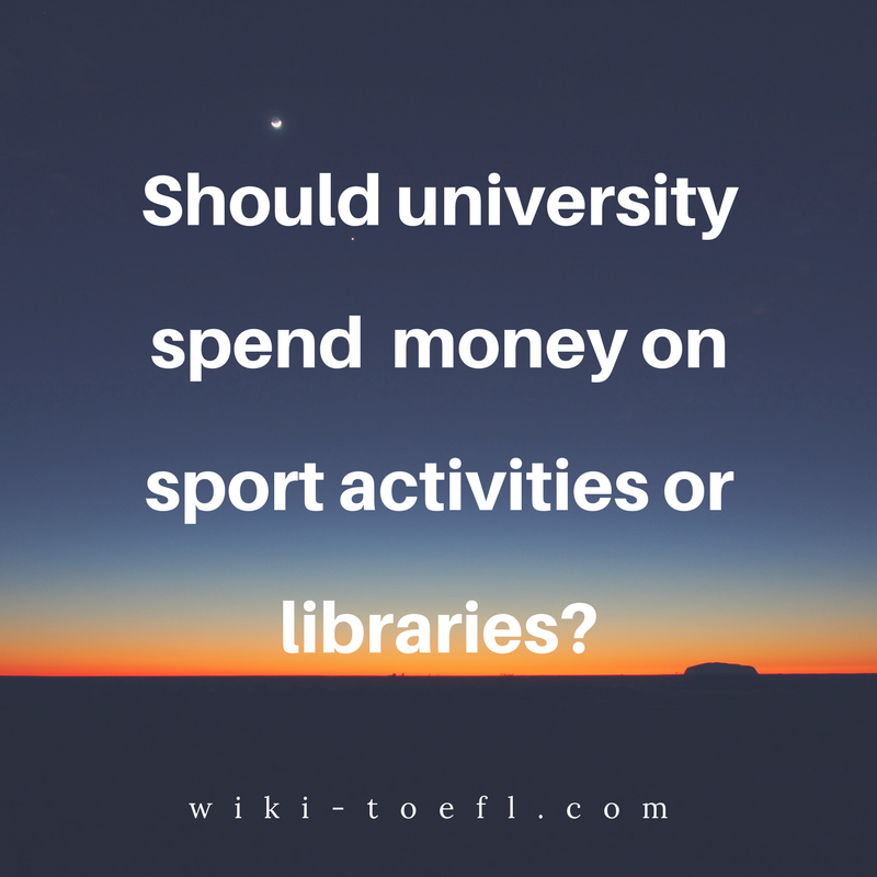 wiki toefl money on libraries